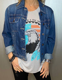 Brokedown Clothing - Rockin’ In A Free World Traphic Tank Top