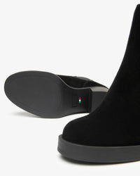 Nerogiardini - Women's Chelsea Suede Block-heel Boots