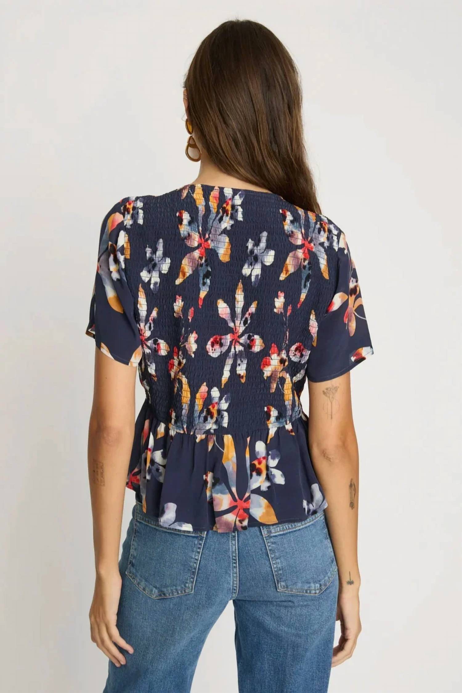 Caballero - Zinnia Floral Top