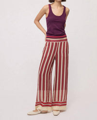 Ottod'Ame - Wide-leg Stripe Trousers