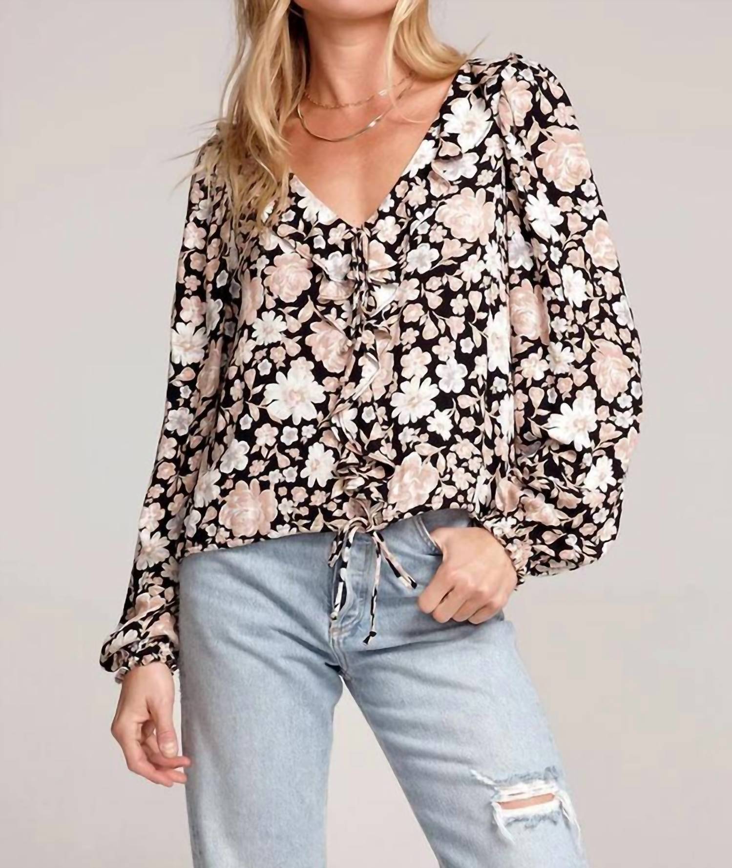 Saltwater Luxe - Lura V-neck Top