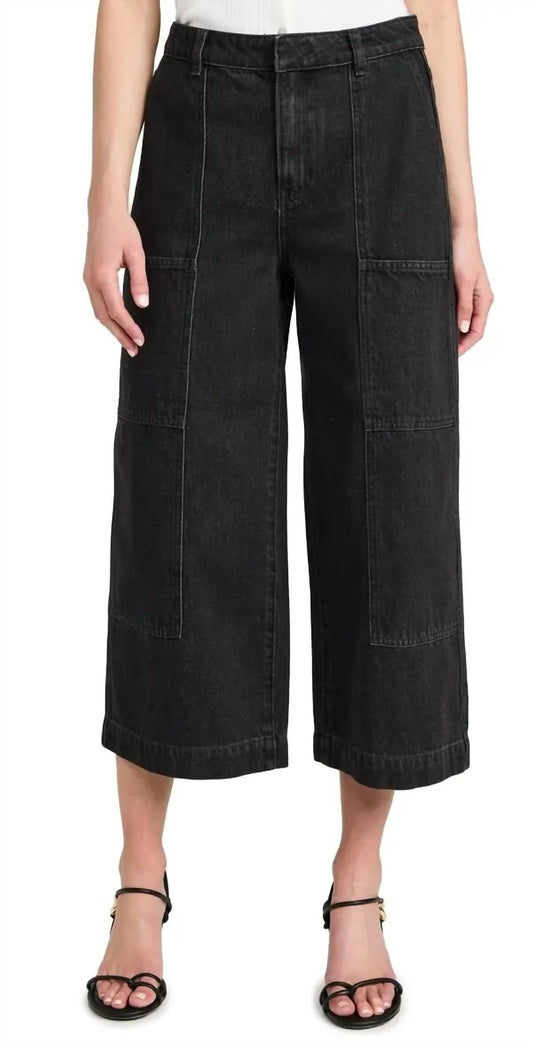 Vince - Midrise Utility Crop Wide Pant