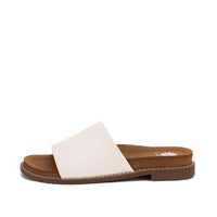 YELLOWBOX Women's Shelly Slide Sandals in white - women's sandal