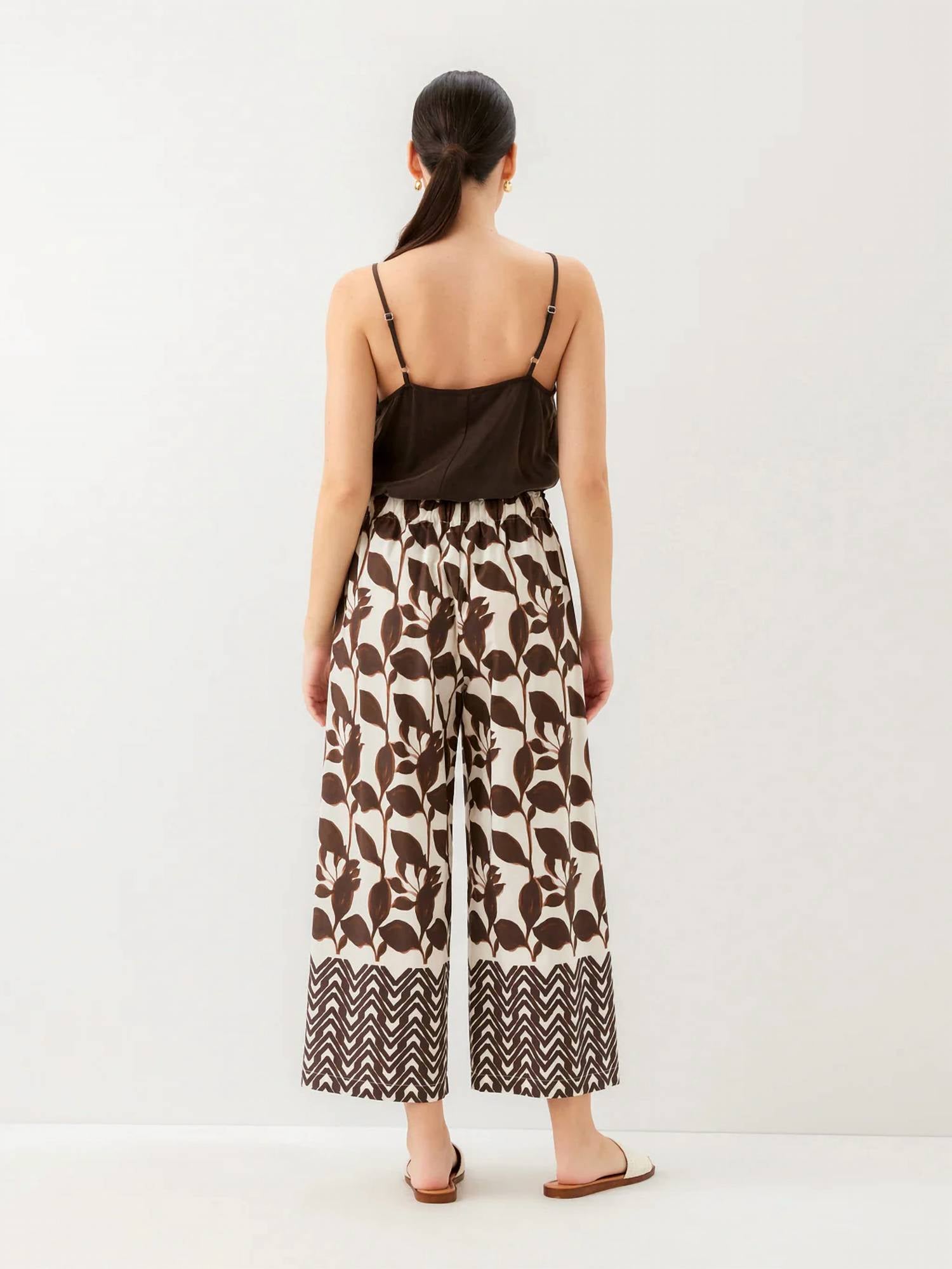Fifteen Twenty - Cora Drawstring Wide Leg Pants