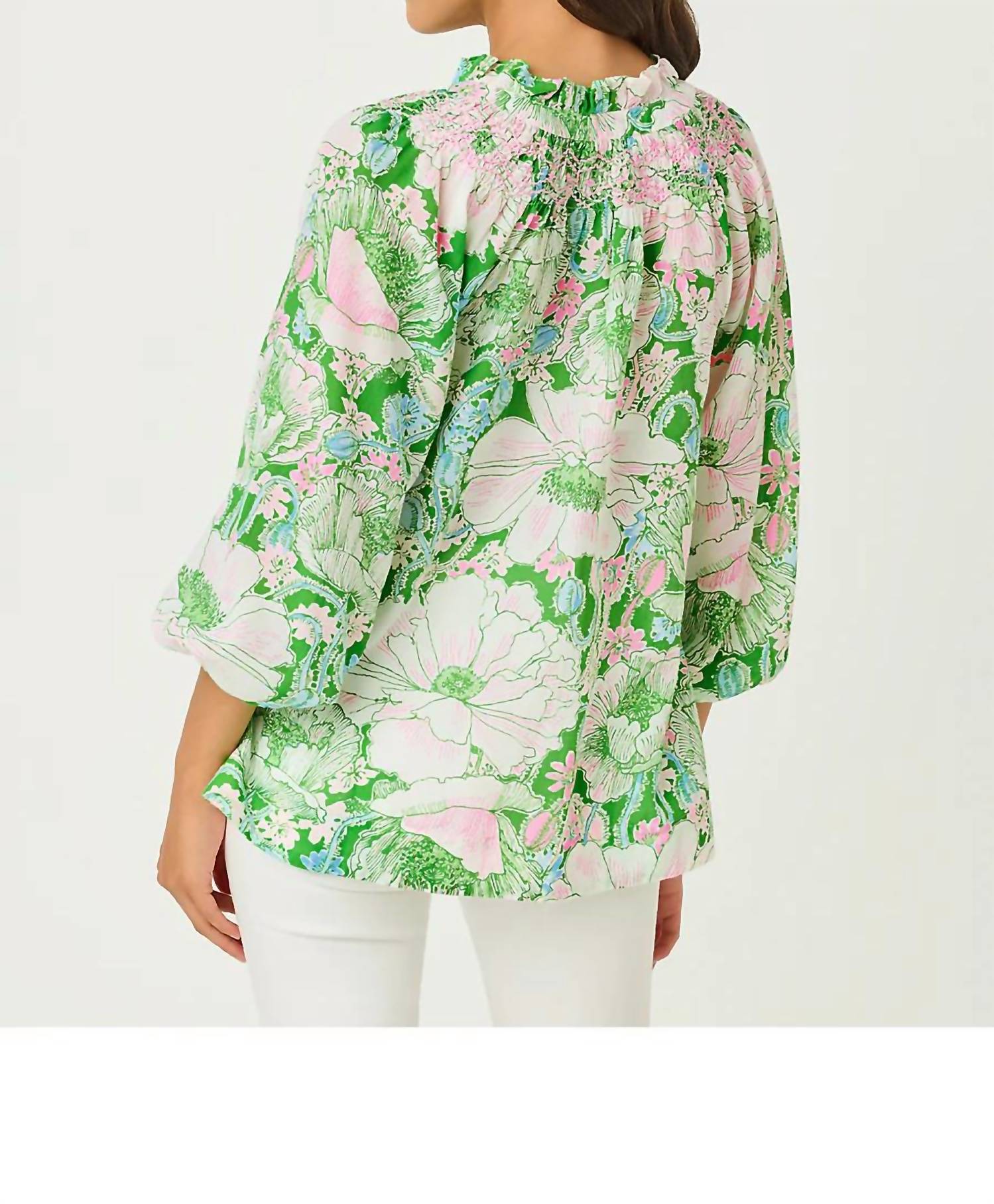 Lilly Pulitzer - Lourdes Ruffle Top