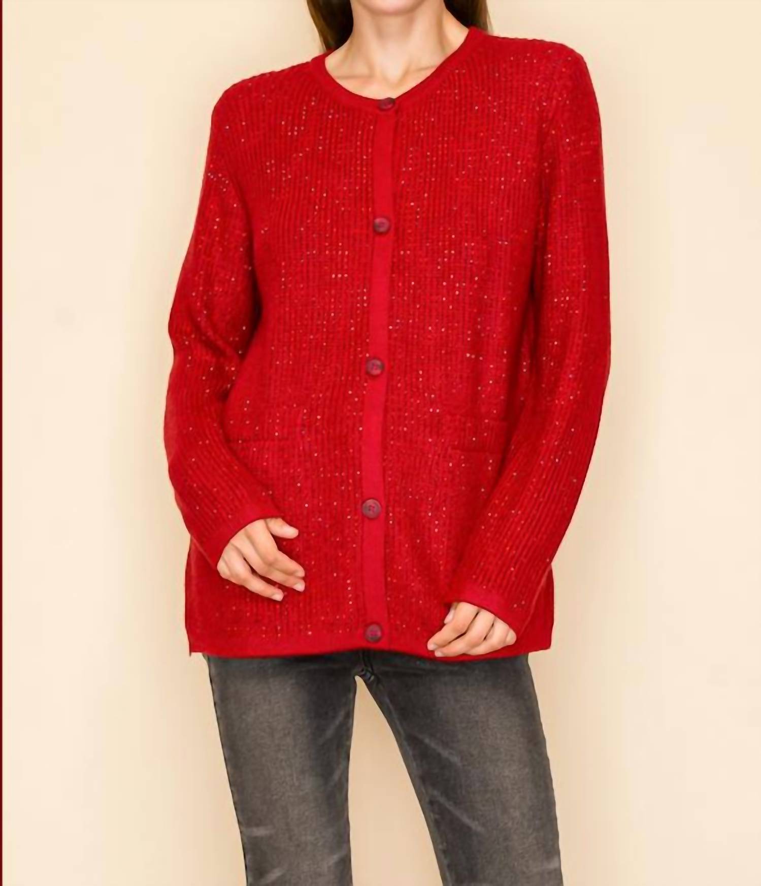 Vocal Apparel - Sparkle Cardigan