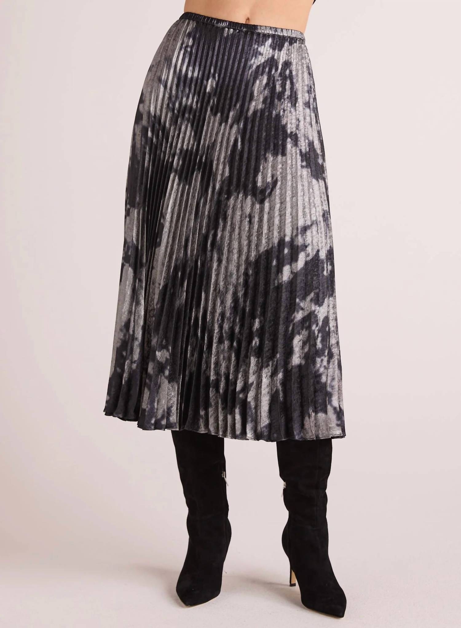 Bella Dahl - Hand Pleated Midi Skirt