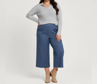 Vince Camuto - Checkered Wide-leg Pants