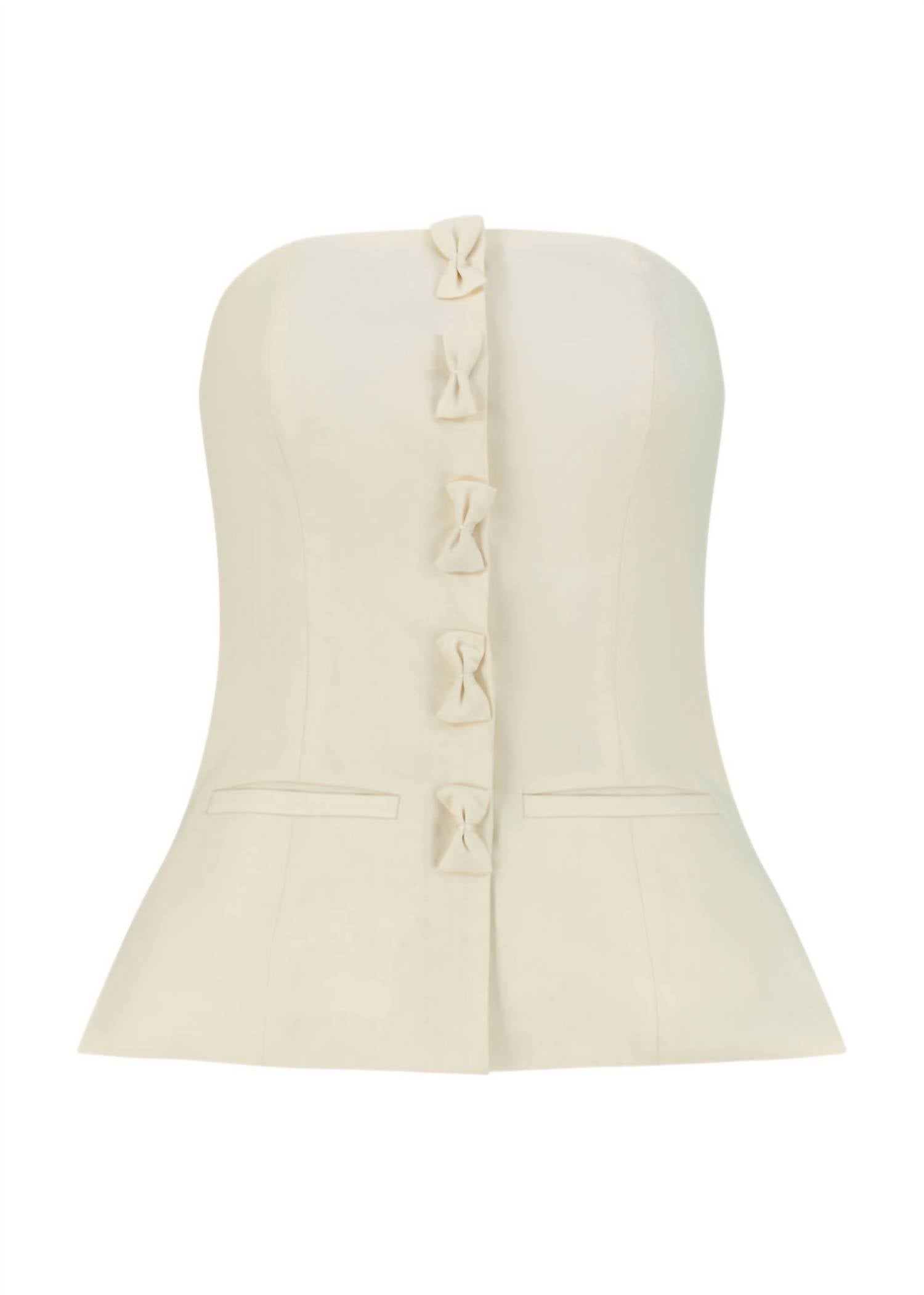 Marlies Grace - Olivia Strapless Top