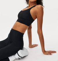 Beach Riot Leah Sport Tank Top in black - women's tank top - alternate view