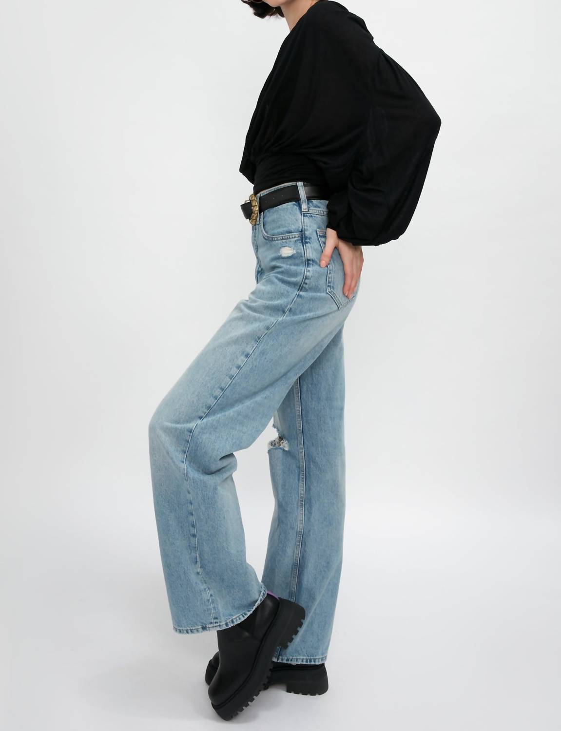 Frame - Le High N Tight Wide Leg Jean