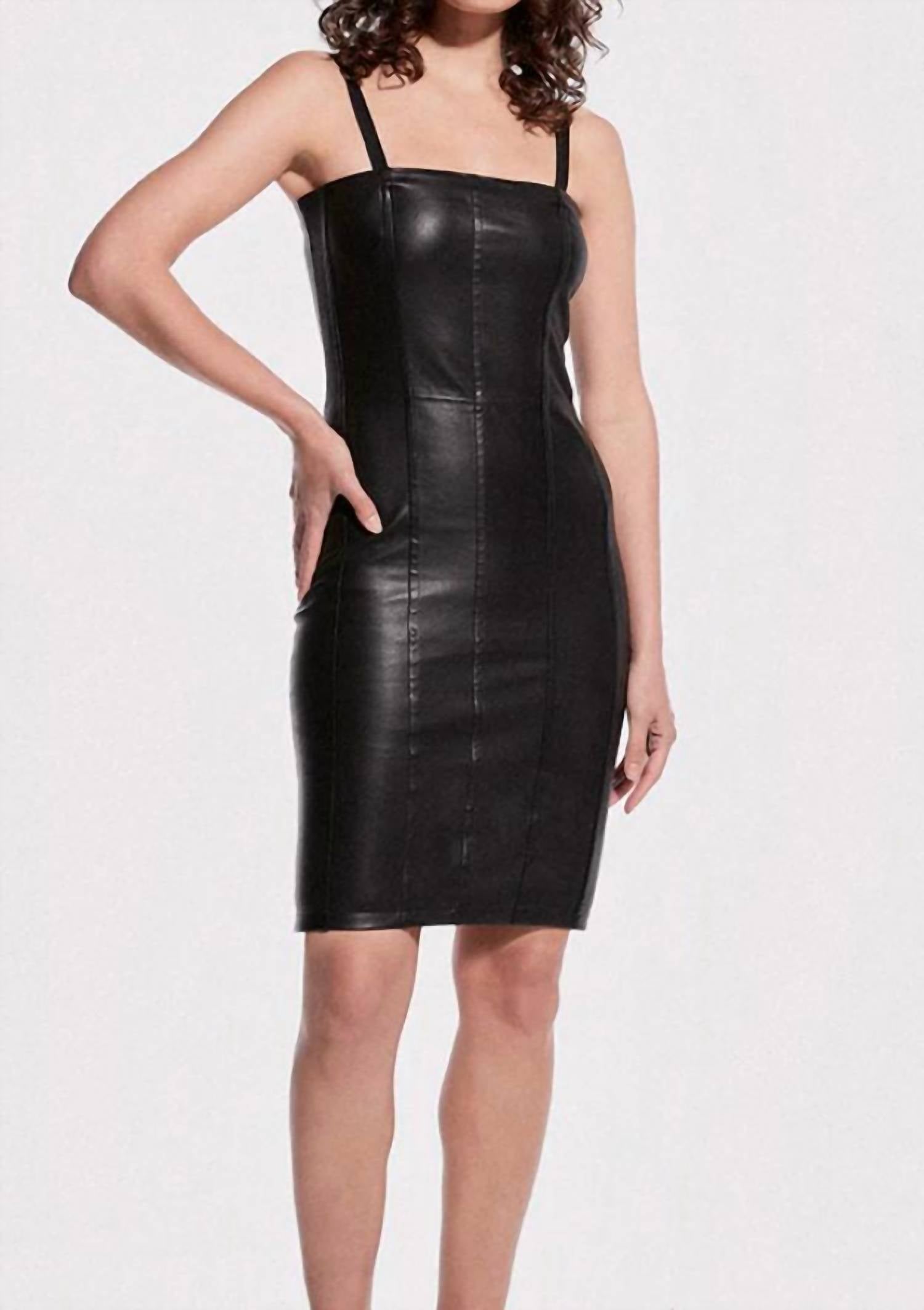 As By Df - Revenge Stretch Leather Mini Dress