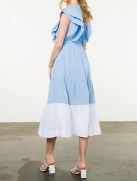 Thml - V Neck Ruffle Gauze Dress