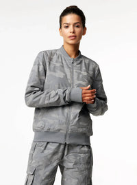 Blanc Noir - Reversible Bomber Jacket