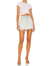 Show Me Your Mumu - Skatesboro Denim Skort