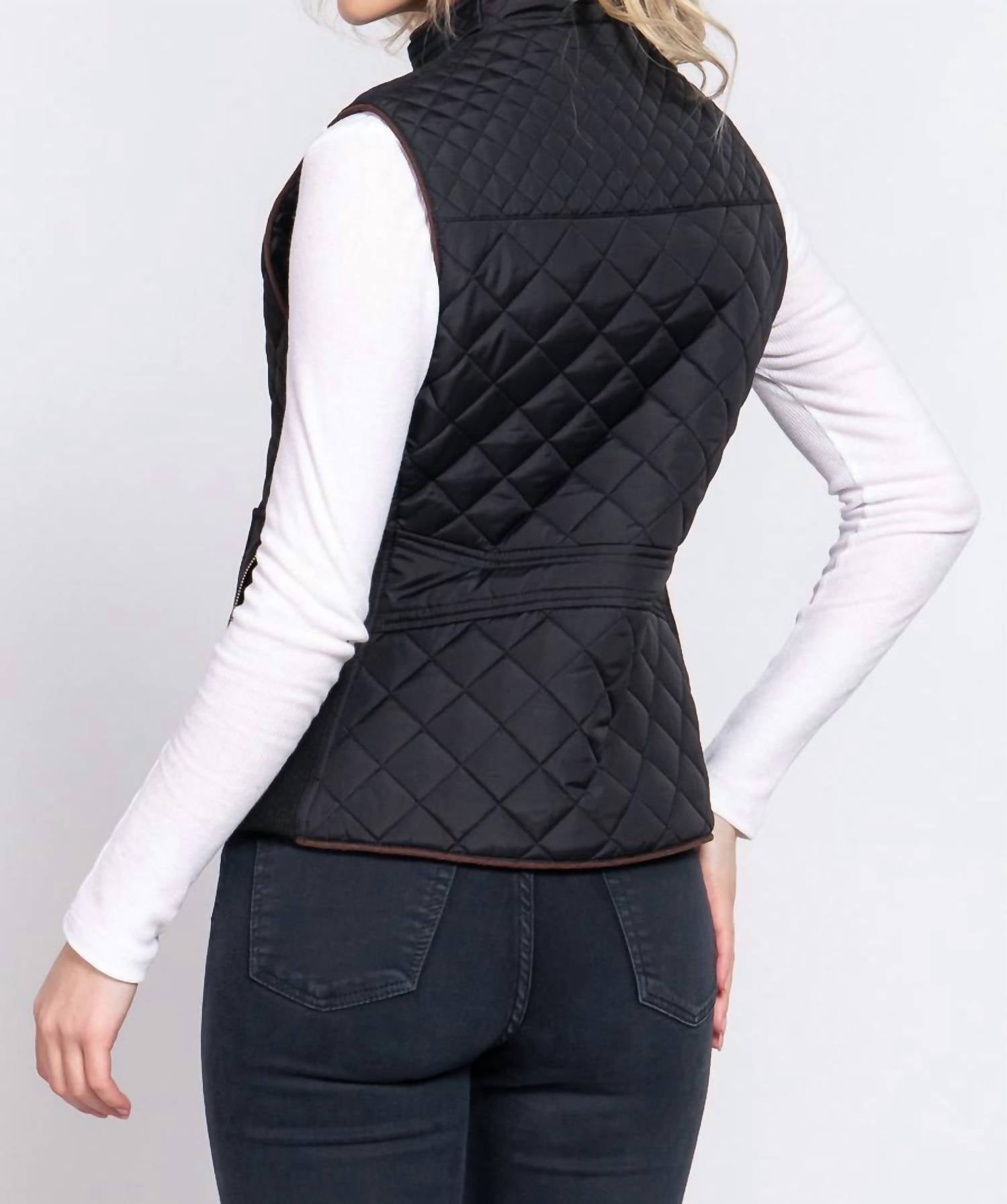 Accent Accessories - Quilted Vest