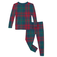 Kickee - Print Long Sleeve Pajama Set