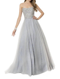 Terani Couture - Two Tone Prom Dress
