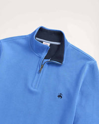 Brooks Brothers - Men's Sueded Jersey Half-zip Pullover