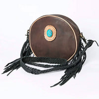 American Darling - Women's Leather Round Bag