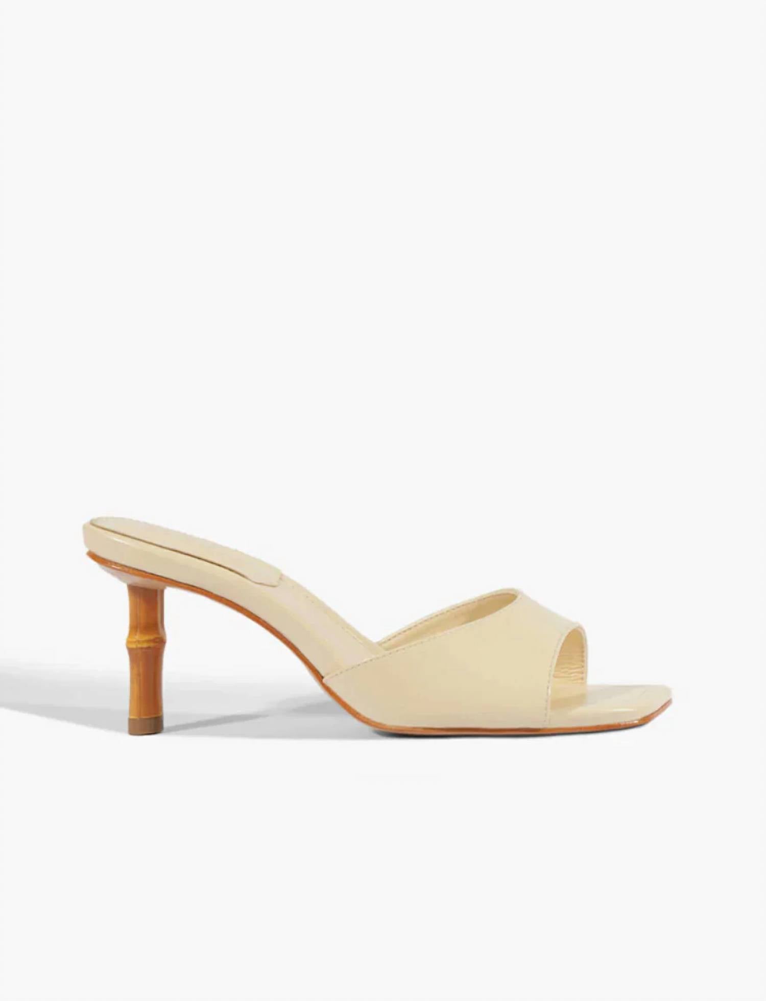 Schutz - Women's Leena Bamboo Heeled Sandal