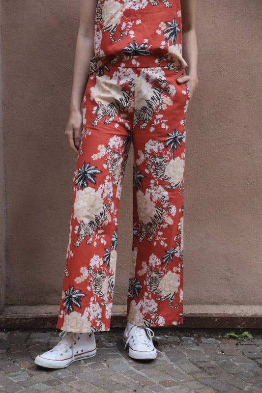 Las Sureñas - Romantic Tiger Pant