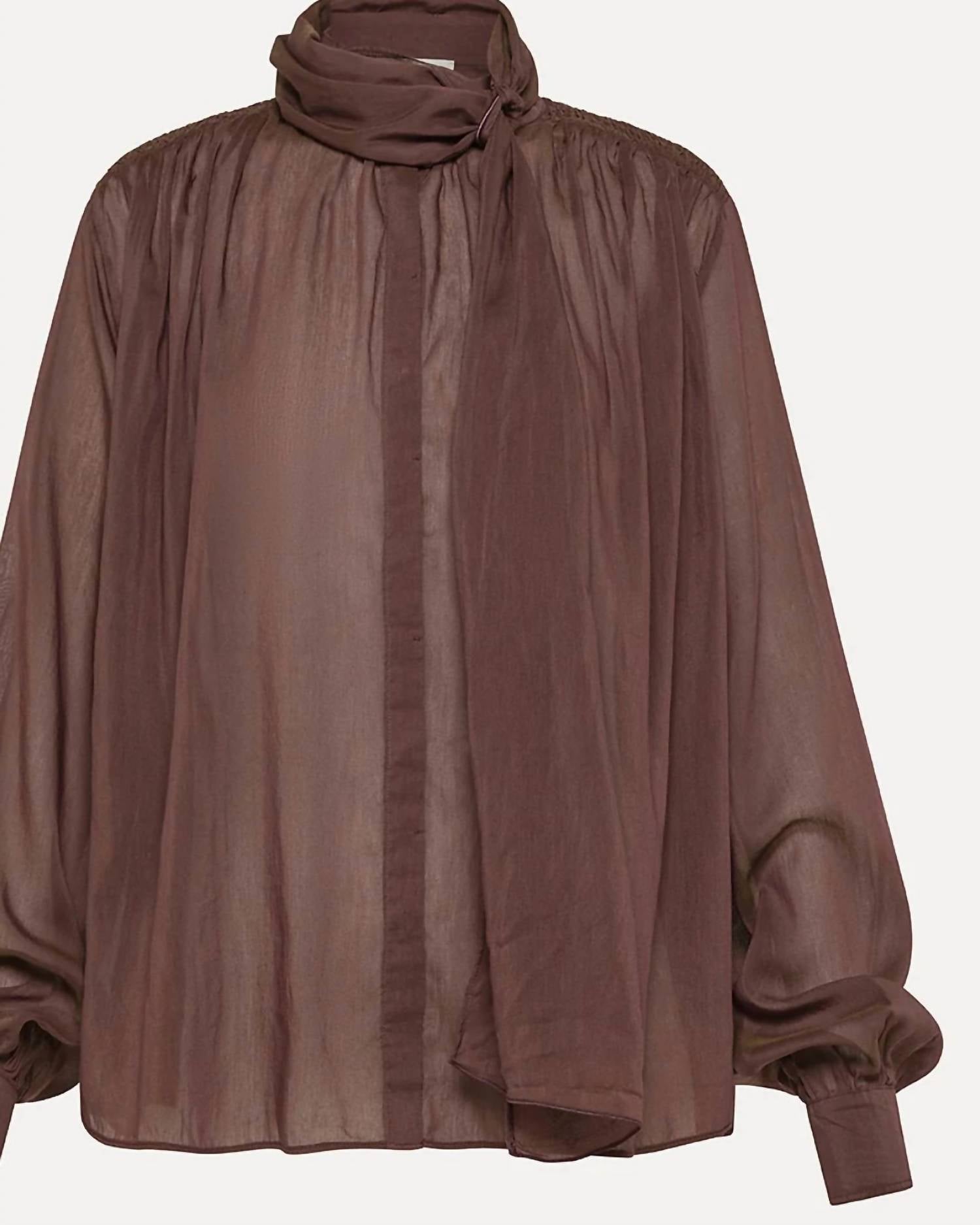 Forte Forte - Women's Voile Bow-tie Shirt