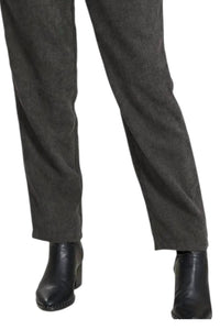 Zenana - High Rise Corduroy Pants With Pockets