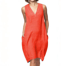 Inizio - Fiji Short Linen Dress