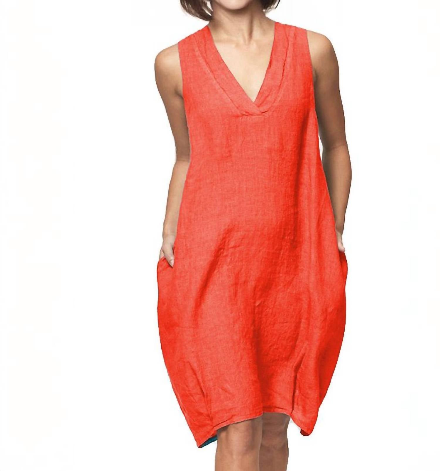 Inizio - Fiji Short Linen Dress