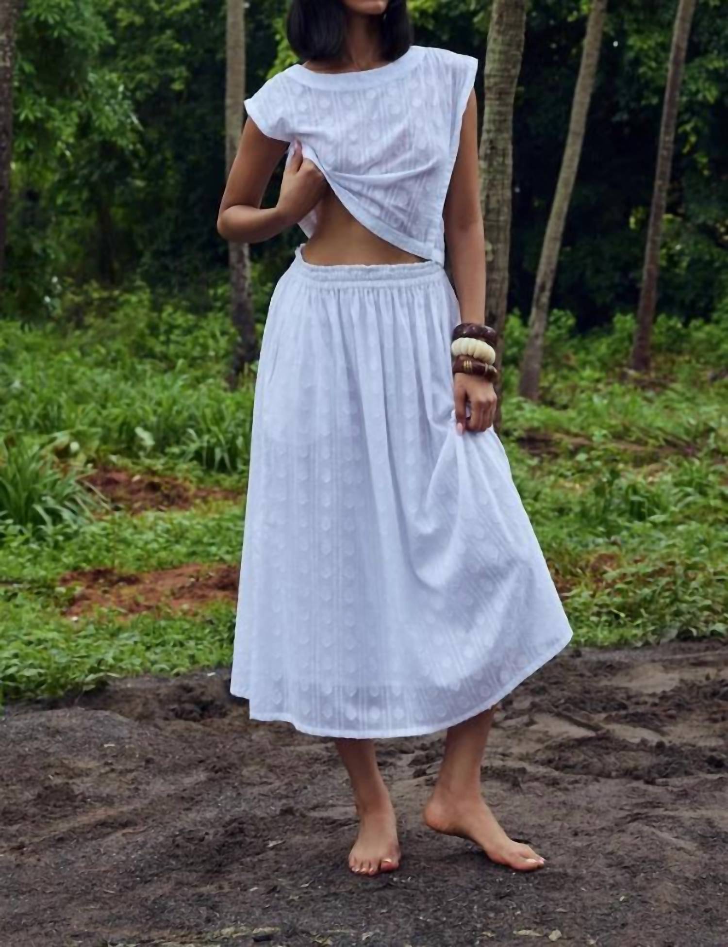 Beyond By Vera - Amber Midi Skirt