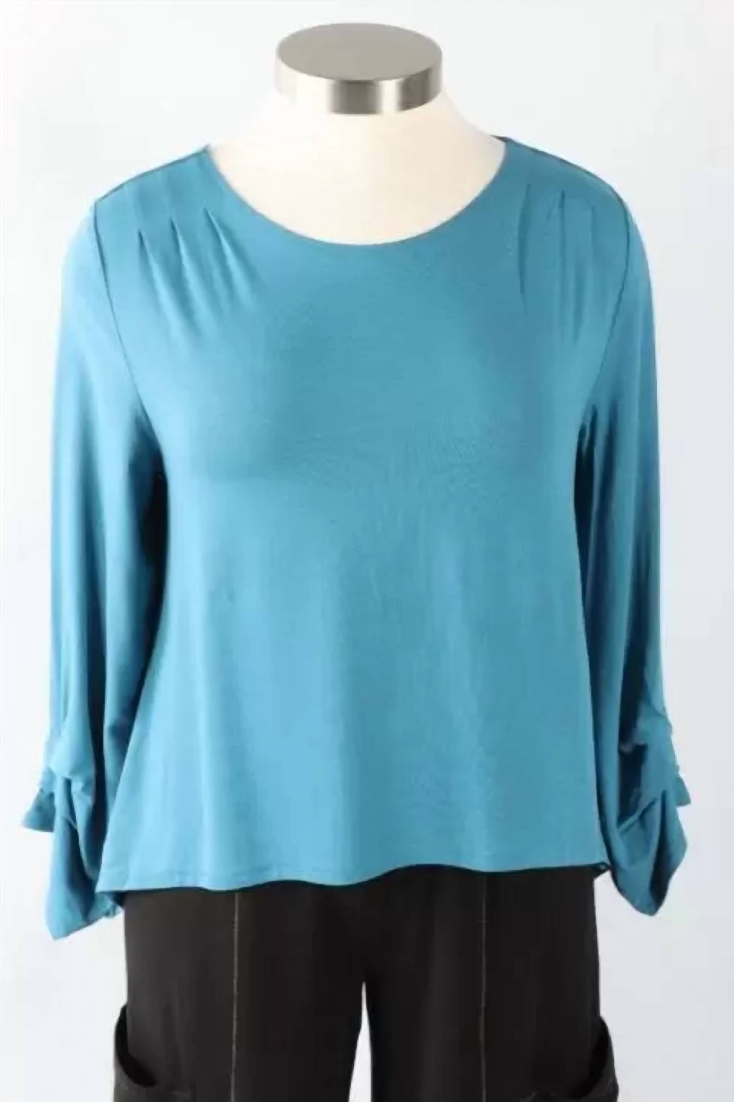 Liv By Habitat - Pleated Topper with Ruched sleeves