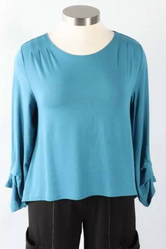 Liv By Habitat - Pleated Topper with Ruched sleeves