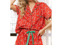 Sweet Generis - Candy Cane Christmas Pajama Set