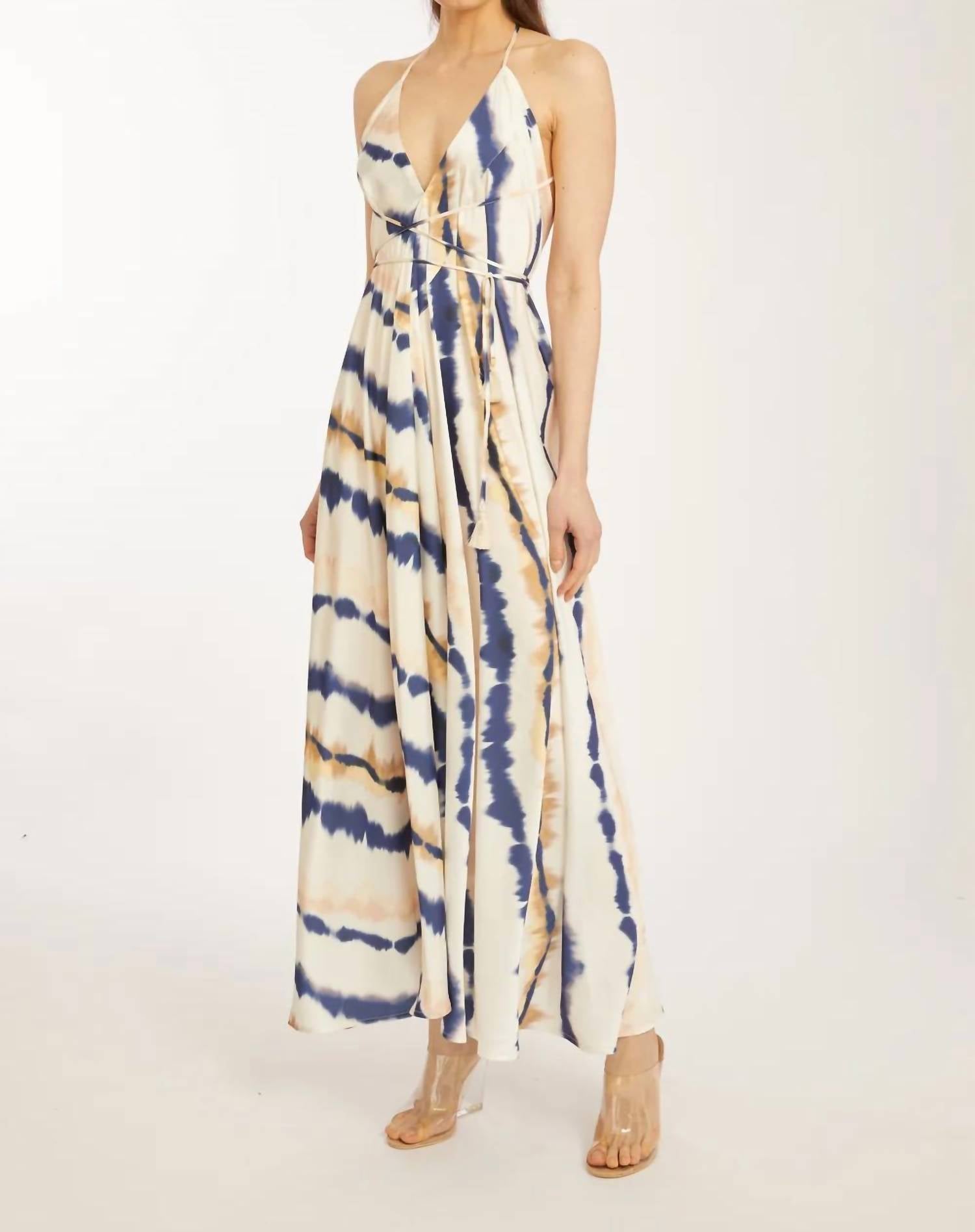 Wrap Up By Vp - Mai Tai Infinity Dress