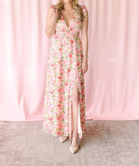 Dress Forum - Floral Chiffon Maxi Dress