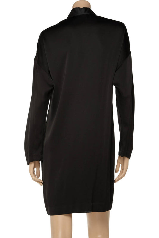 Stella Mccartney - Satin Tuxedo Dress