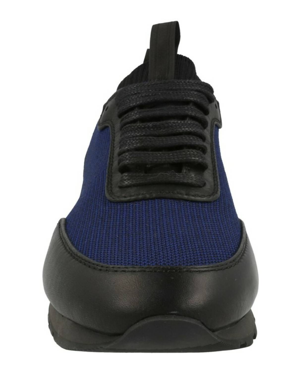 Brioni Men's Mesh Sock-collar Runner Sneakers in bluette black - men's sneaker - view 4