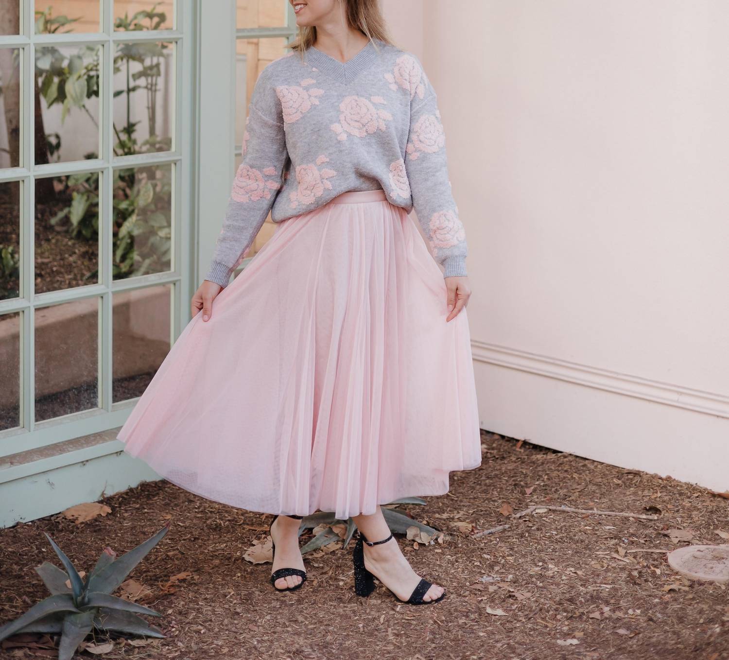 Miss Sparkling - Kelly V Neck Sweater