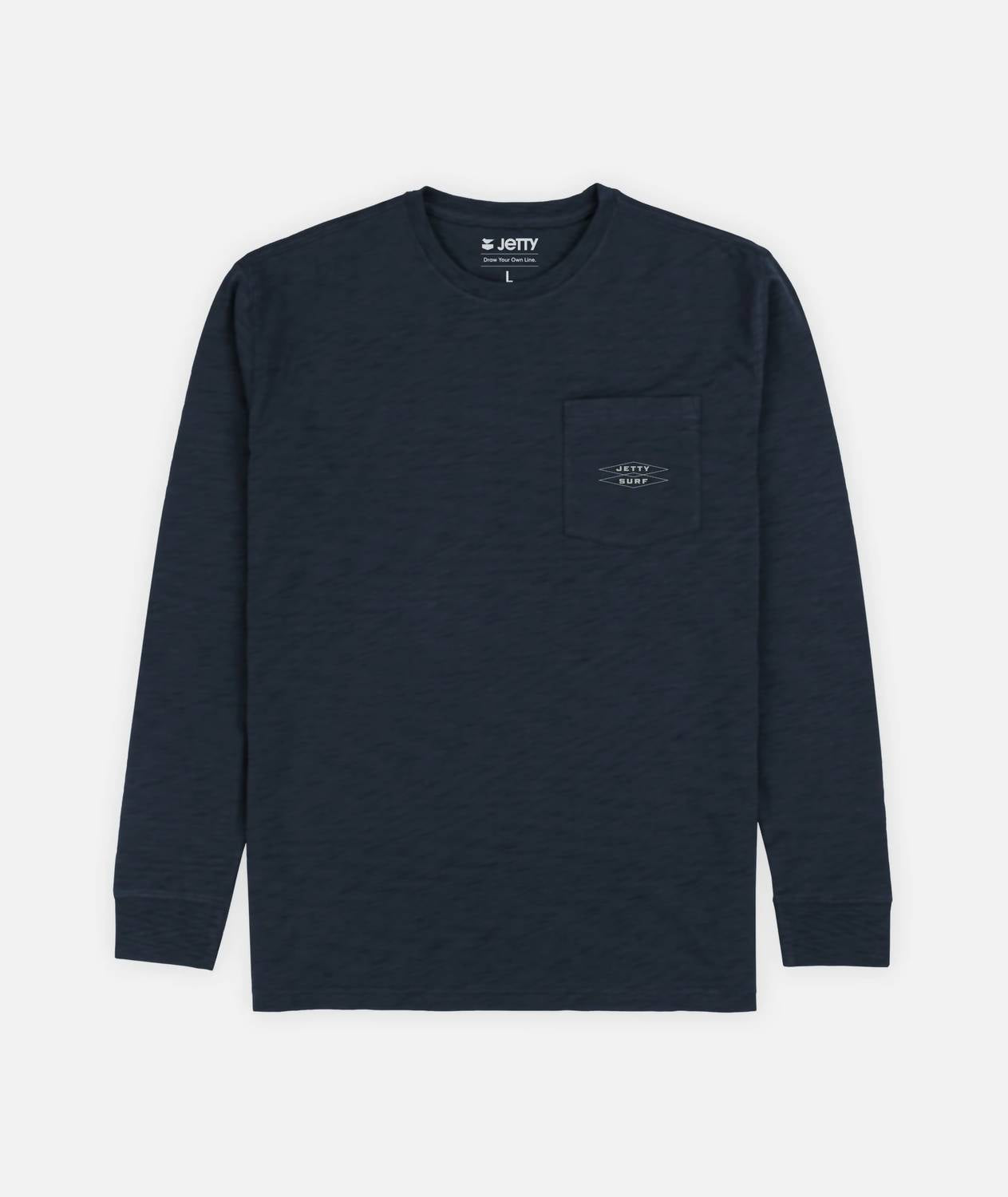 Jetty - Men's Sedge Slub Long Sleeve Top