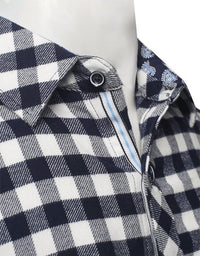 Zexi - Men's Printed Flannel Long Sleeve