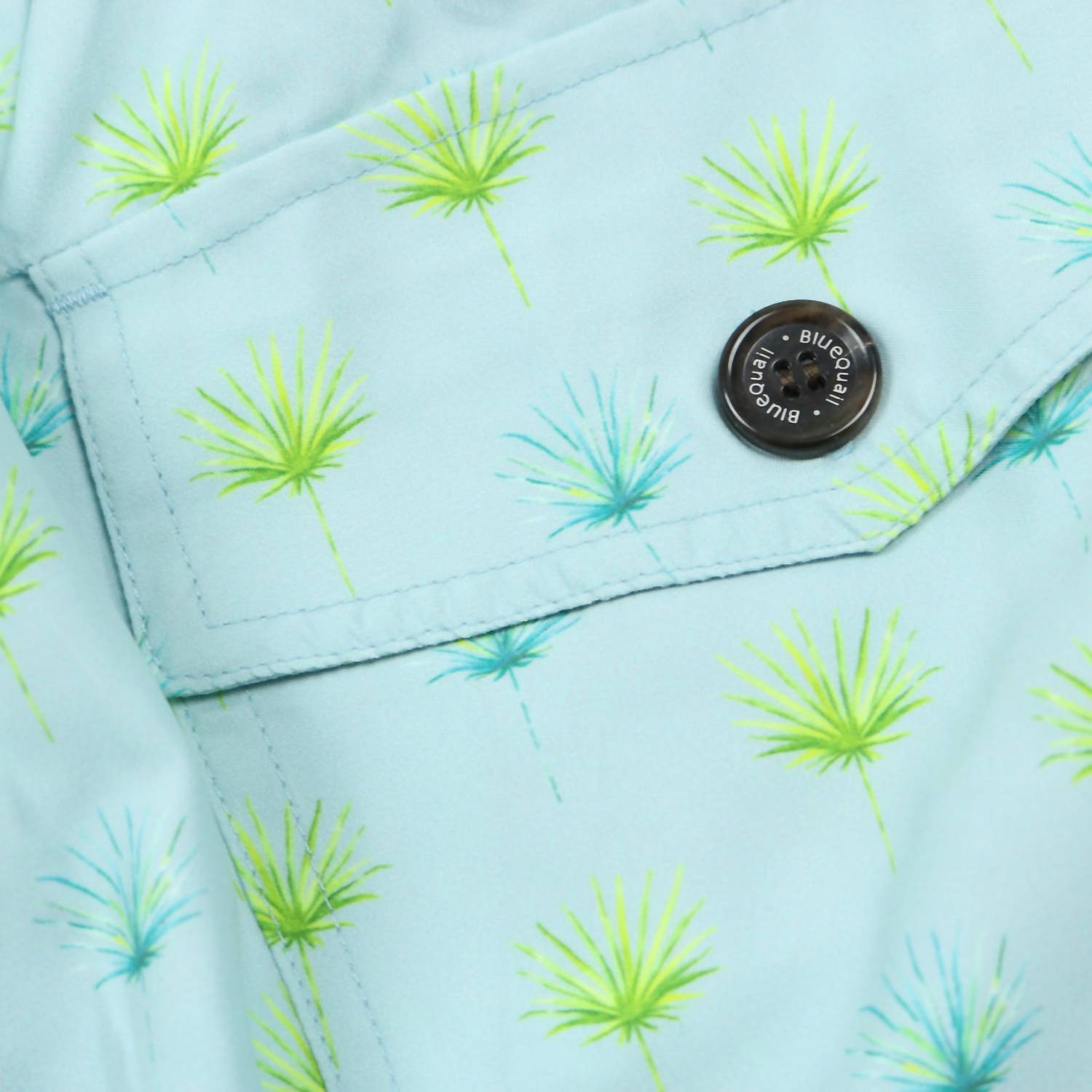 Blue Quail Clothing Co. - Boy's Palm Leaves Swim Trunk