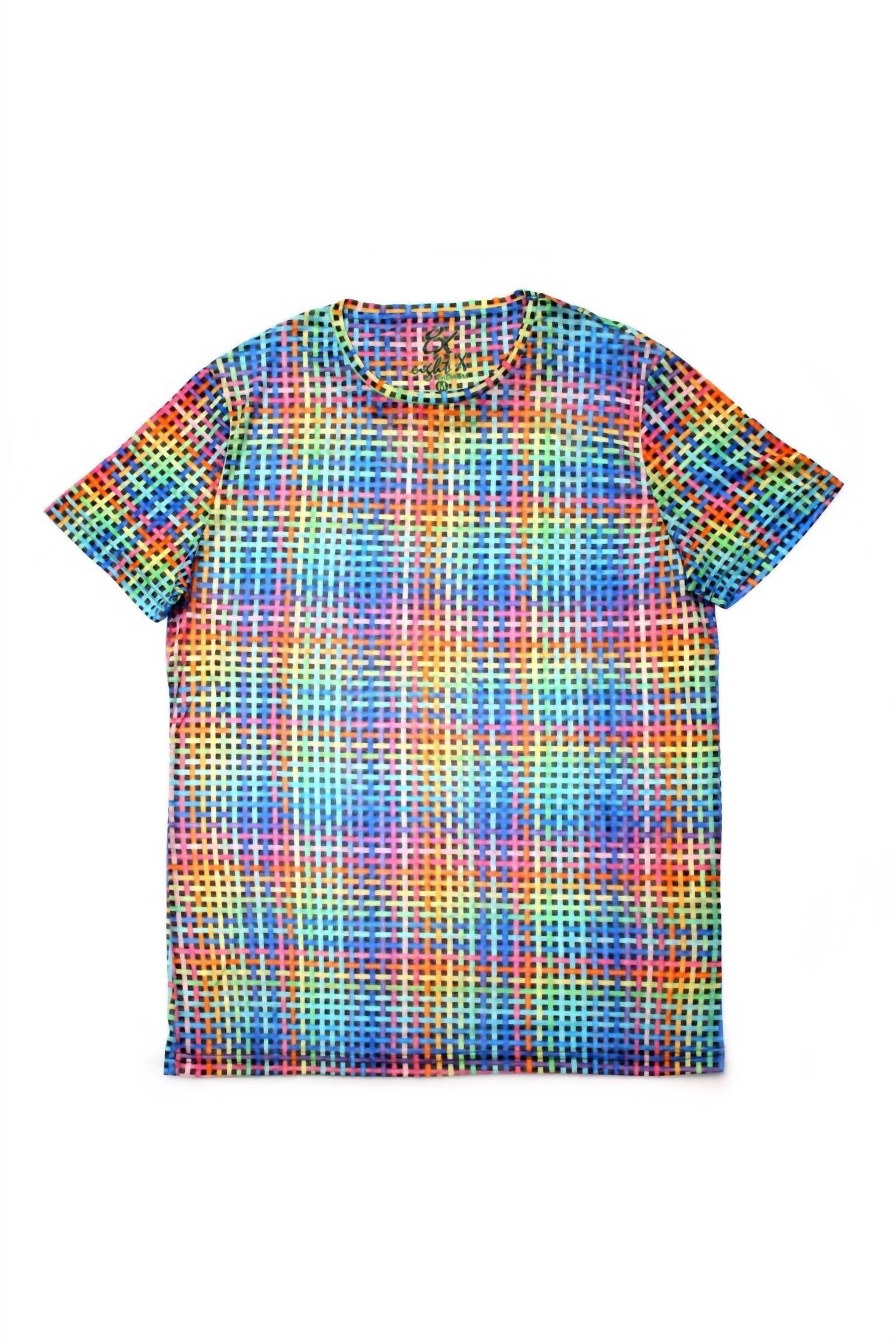 Eight X - Color Print T-shirt
