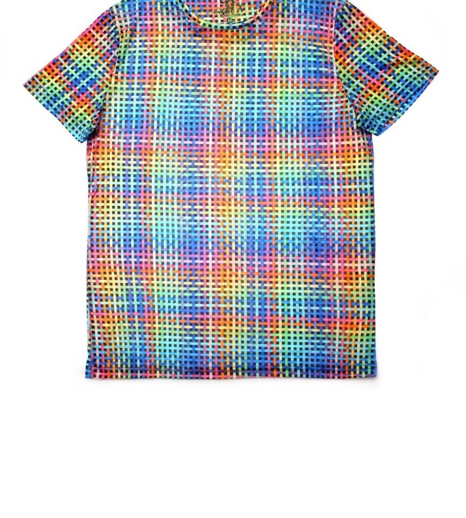 Eight X - Color Print T-shirt