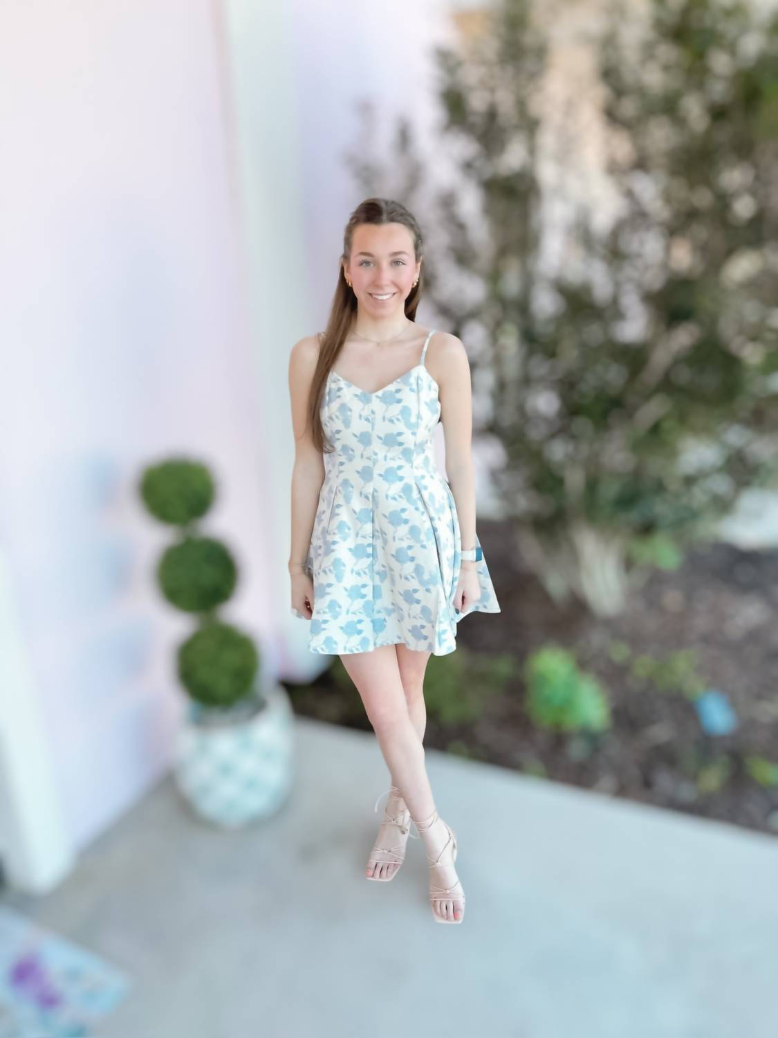 Mable - Miss Priss Floral Mini Dress