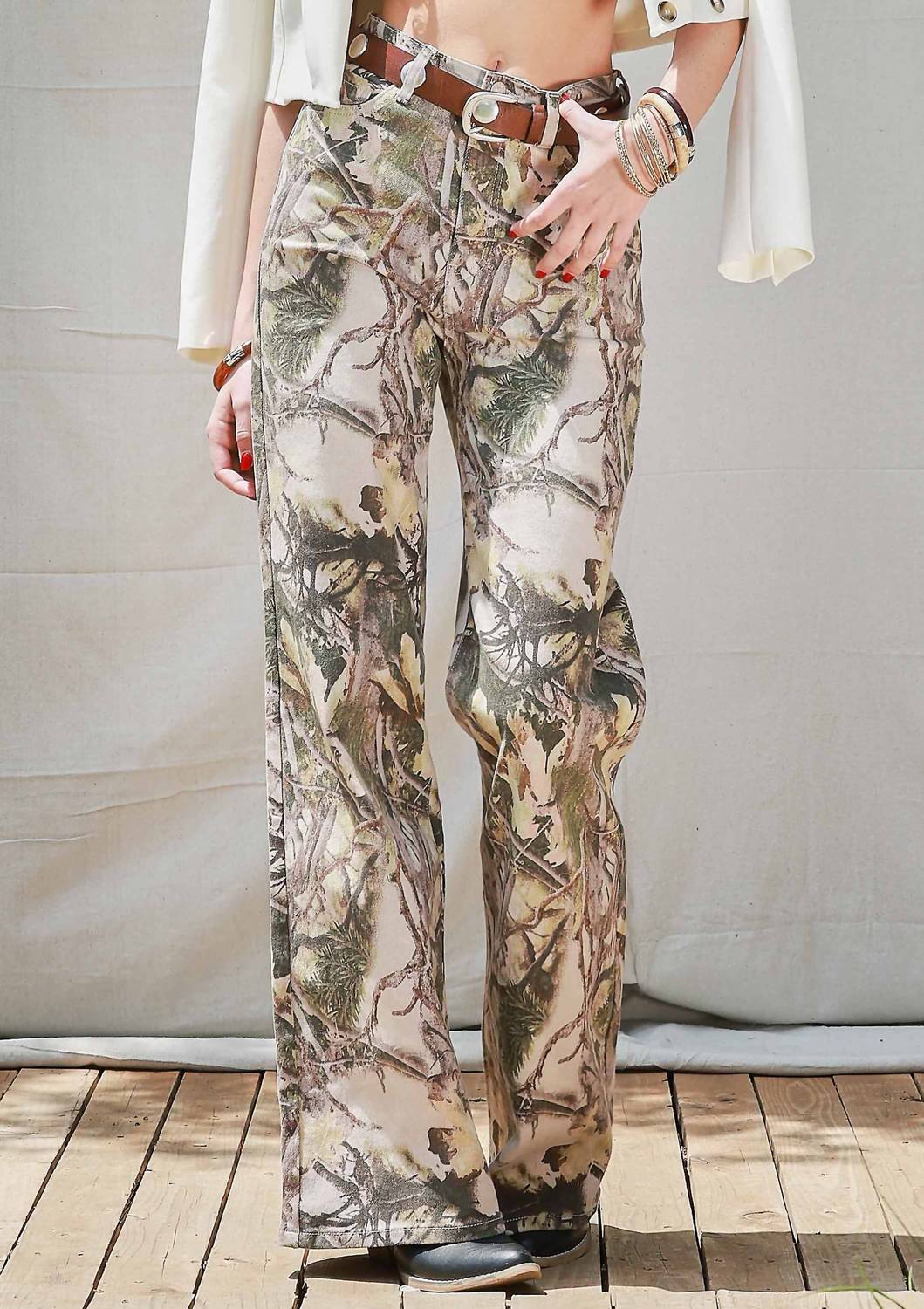 Vibrant M.I.U - High-rise Wide Leg Jeans