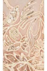 Free People Swingin It Embellished Romper in champagne combo - women's pants - view 4