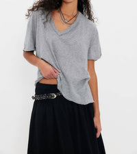 Free People - Nina V Neck Tee