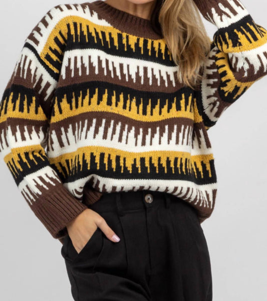 APRES SKI PATTERNED SWEATER