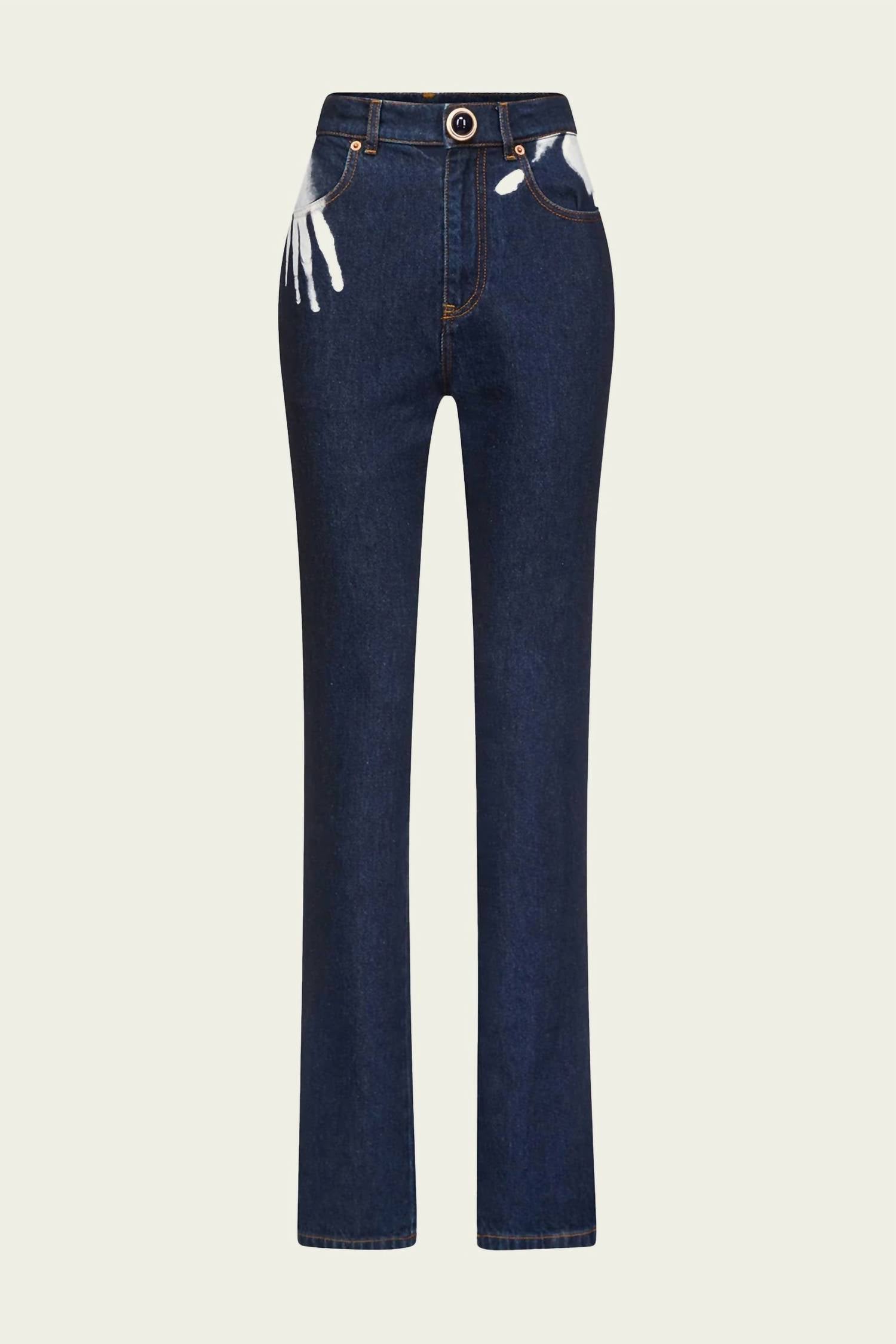 Area - Handprint Straight Leg Jean